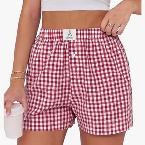 Pack of 2 gingham shorts